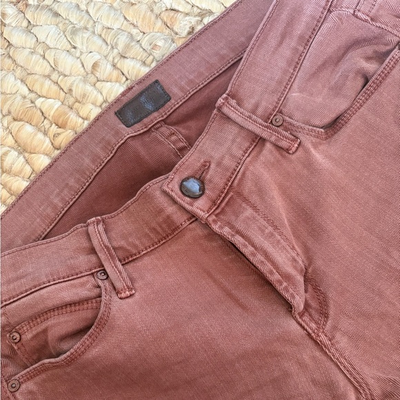 MOTHER Denim The Runaway Flare Saddle Brown - Picture 1 of 9